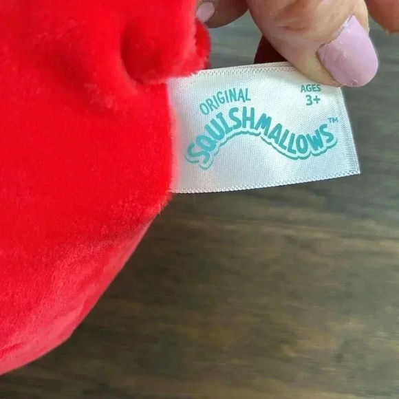 Squishmallows 8” Baiden the Red Dragon -Official Kellytoy NWT - Picture 8 of 12